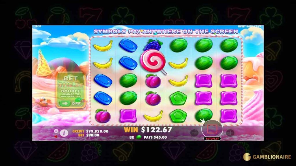 How to win and cash out money in Sweet Bonanza