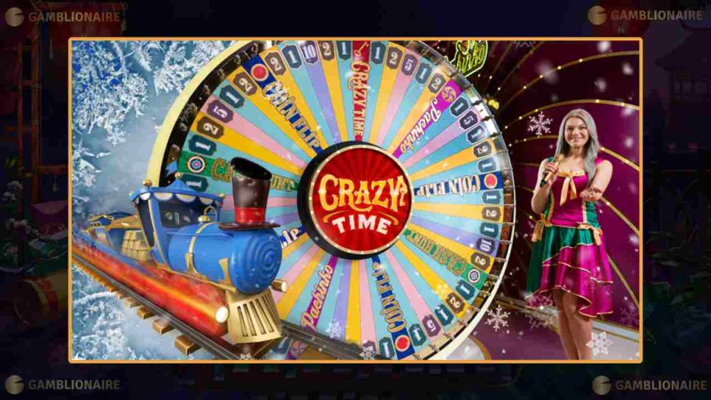 How do you play Crazy Time in an online casino for real money?